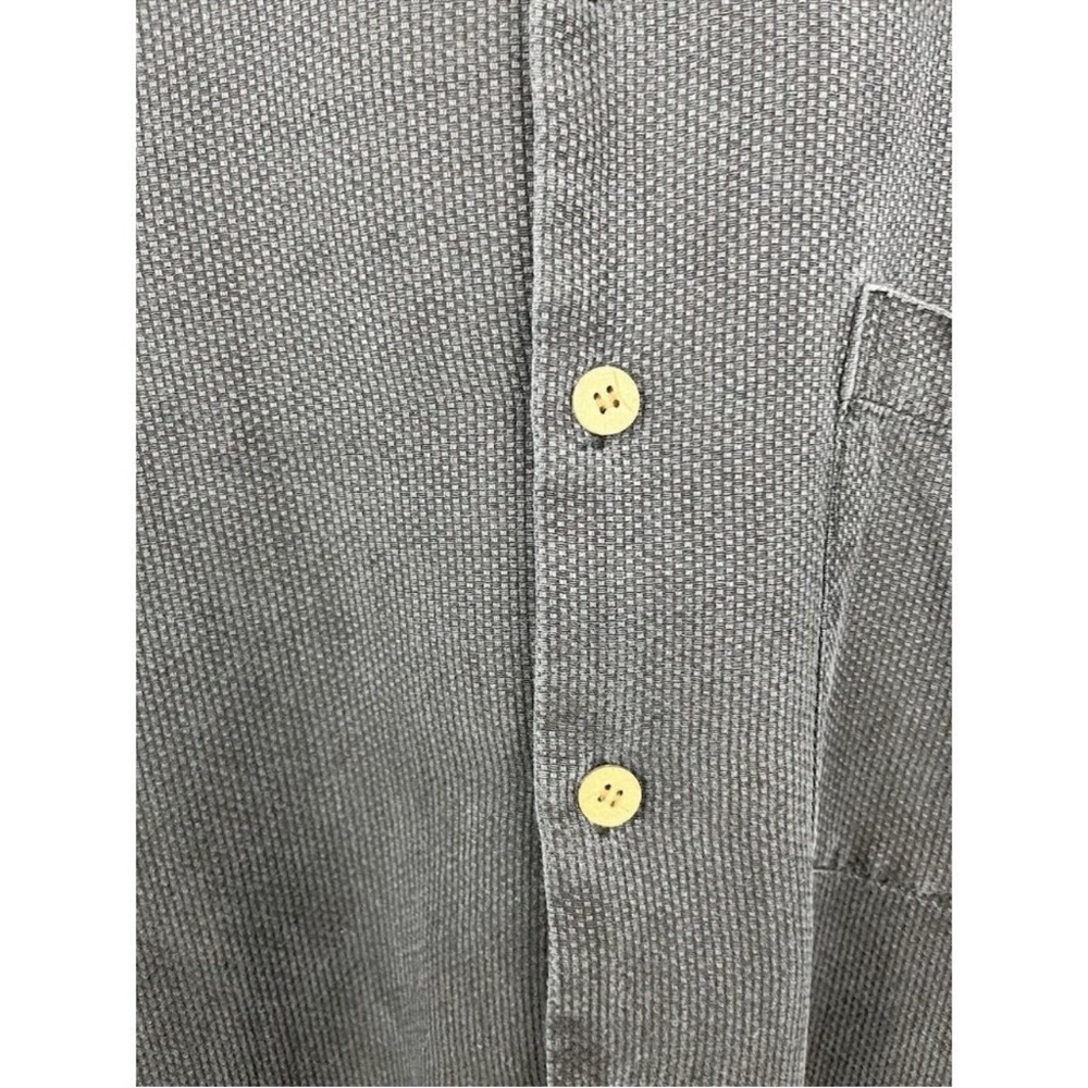 Tommy Bahama Men's Short Sleeve Silk Camp Shirt Size Large Black Paradise Casino - Picture 5 of 7